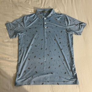 Puma Men’s Blue MATTR Polo Shirt